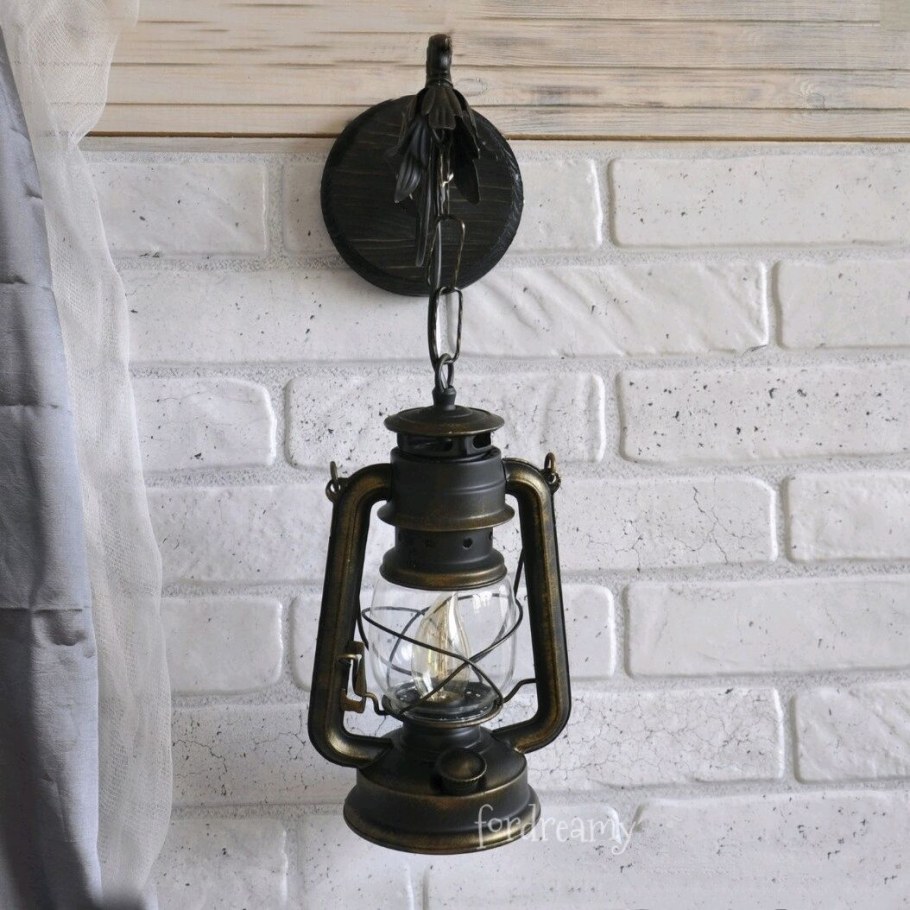 Бра Винтаж керосиновая лампа