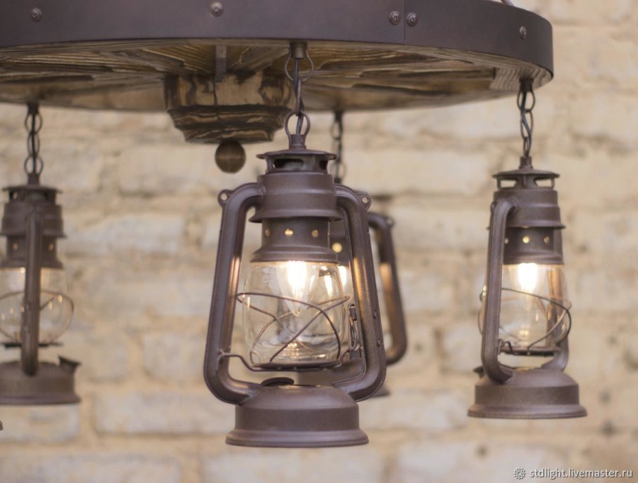 Люстра Maggi massimo керосиновая лампа