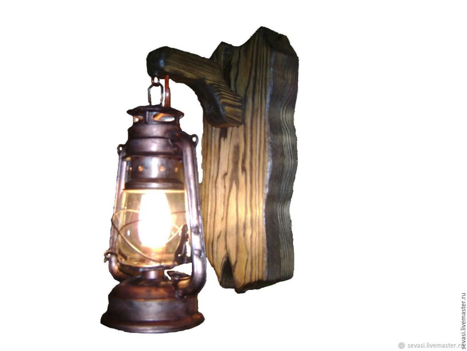 Светильник настенный керосинка