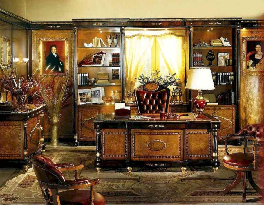 Кабинет директора в стиле Ампир