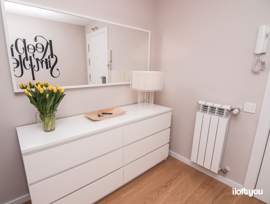 Malm ikea в прихожей