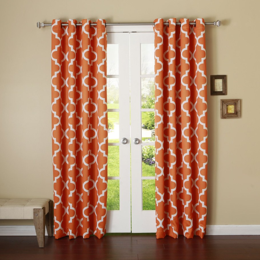 Занавески с марокканским узором