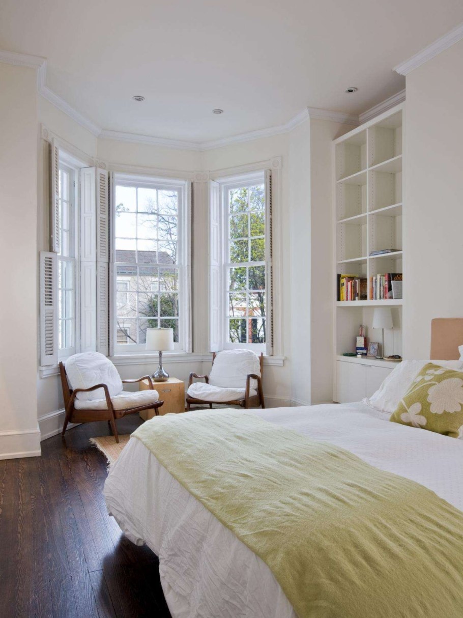 Спальня с эркером