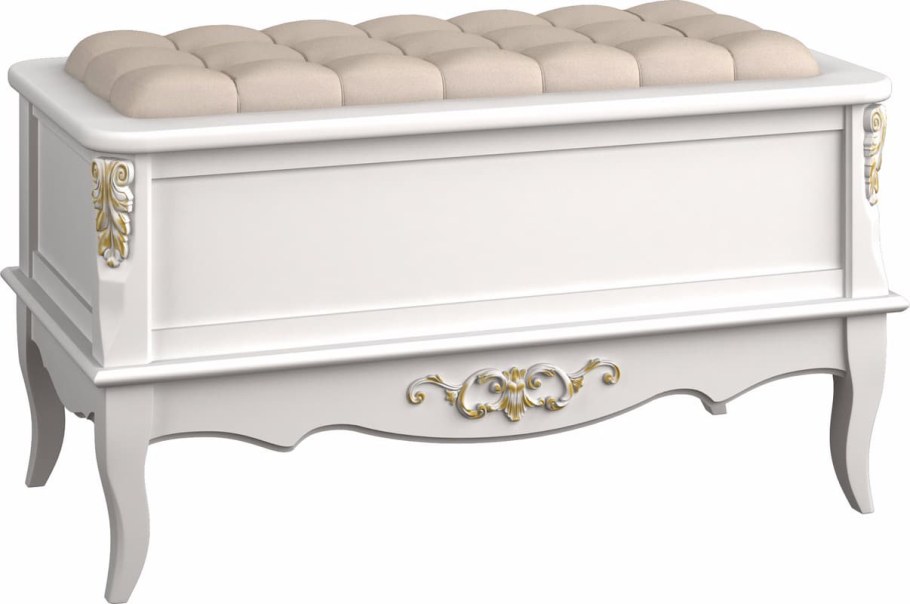 Сундук Прованс слоновая кость