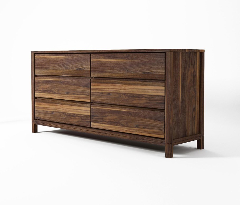 Стильный деревянный комод