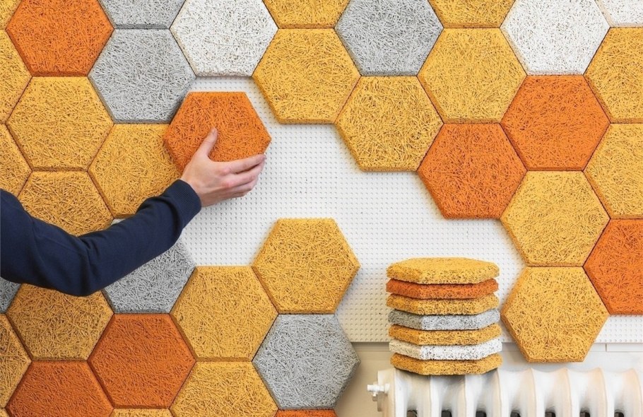 Шумопоглощающие панели Hexagon
