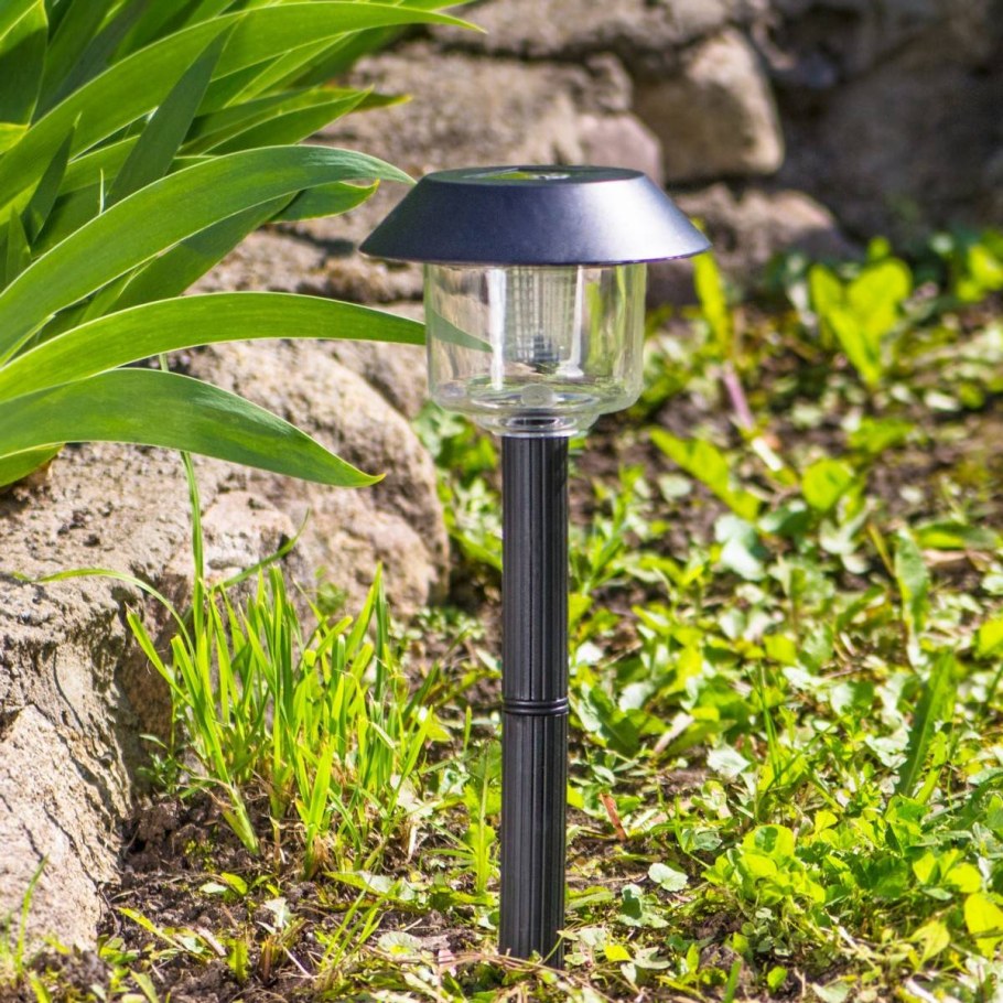 Светильник садовый 4 led на солнечной батарее (24/216) erasp024-10 Эра