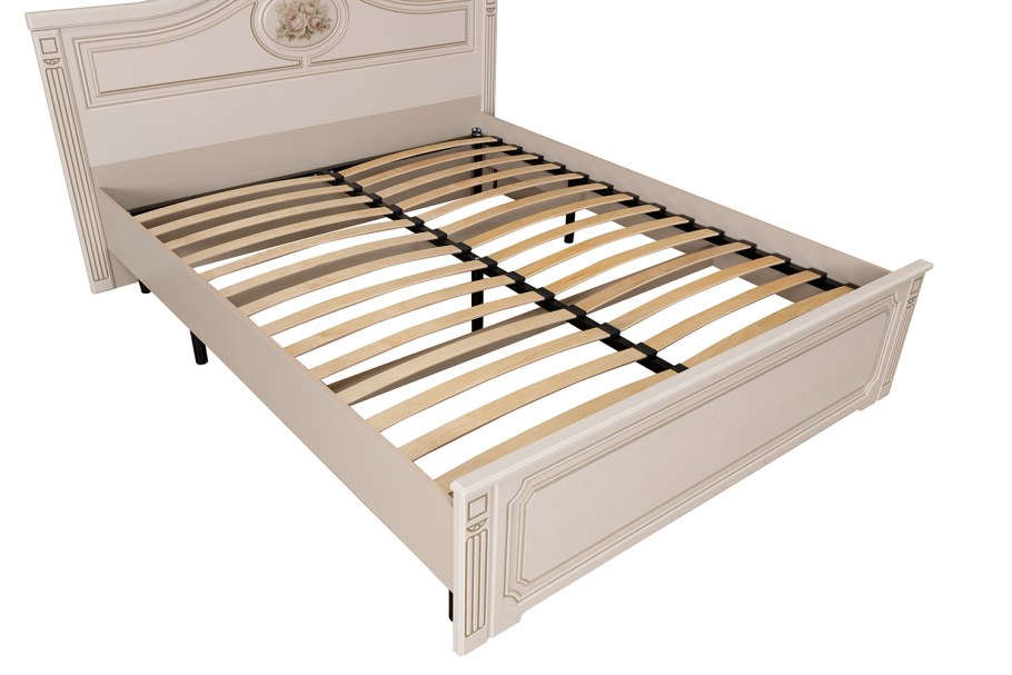 Кровать двуспальная 160х200 капучино