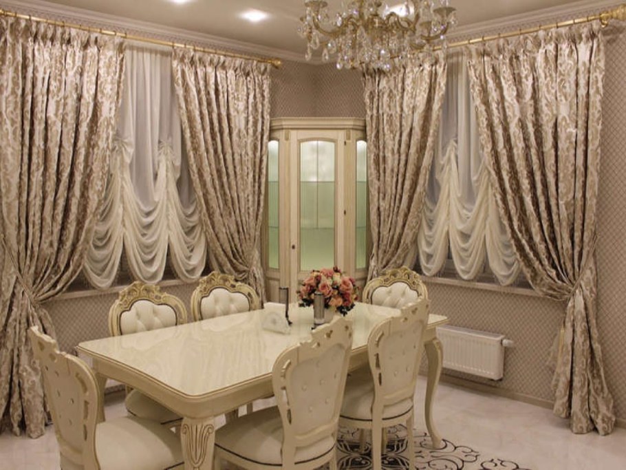 Шторы в классическом стиле