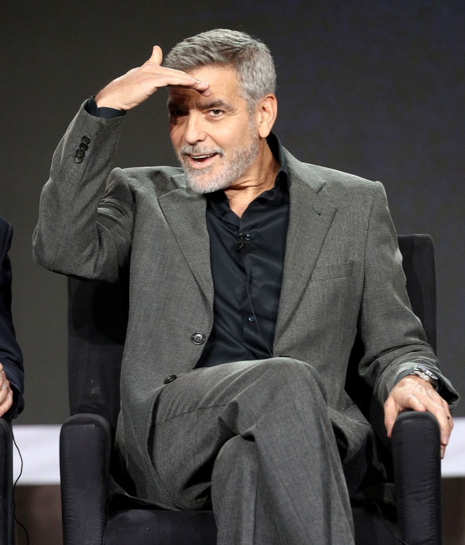 Джордж Клуни нежный бар