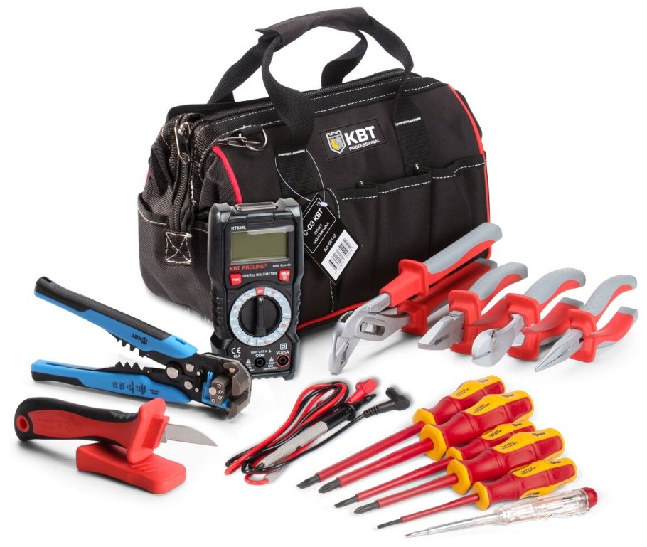 Набор электромонтажного инструмента КВТ НИЭ-02