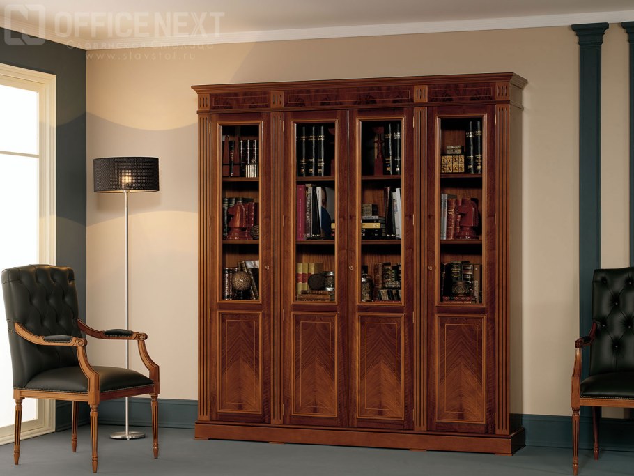 Навесной шкаф в кабинет Италия 100