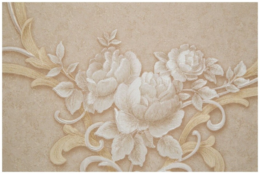 Флизелиновые обои Family fm71093-21 1,06х10,05 м бежевые