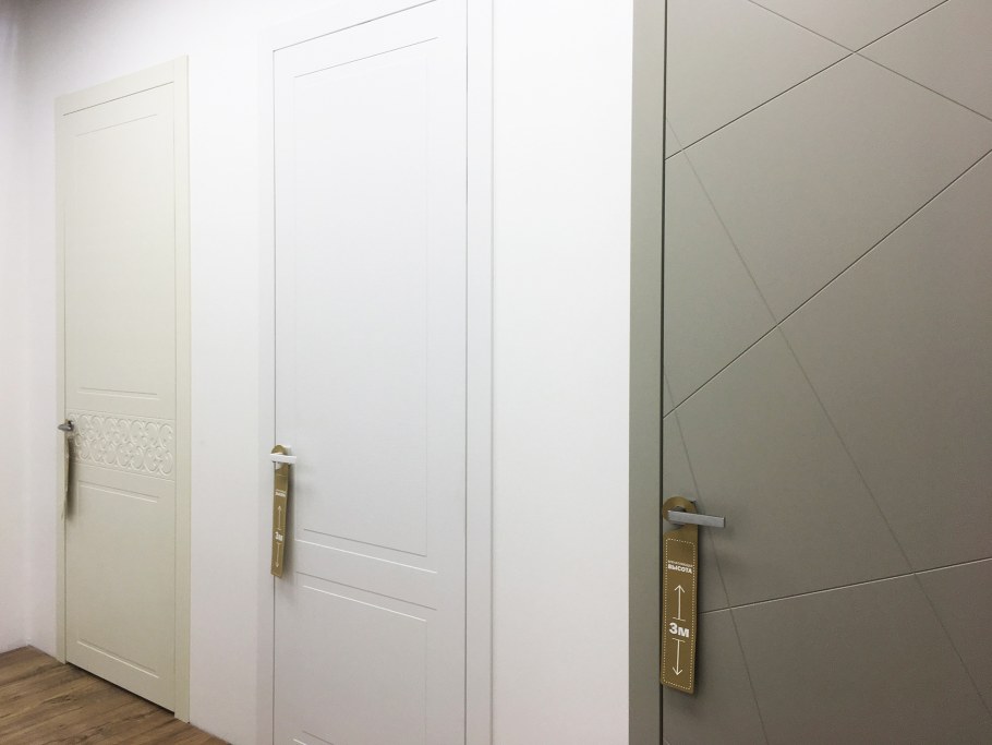 Двери Волховец linea жемчужный