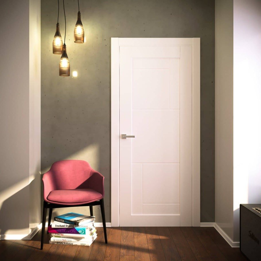 Дверь Арктик в интерьере