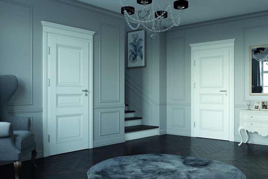 Классические двери в интерьере