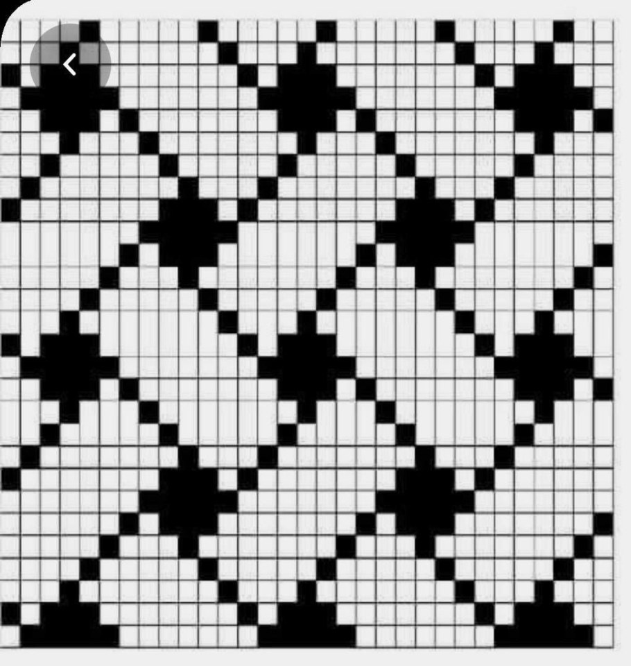 Геометрические жаккардовые узоры