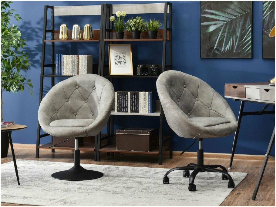 Кресло комп. Obrotowy q-022 цвет серый BLUVEL 14 (SL)