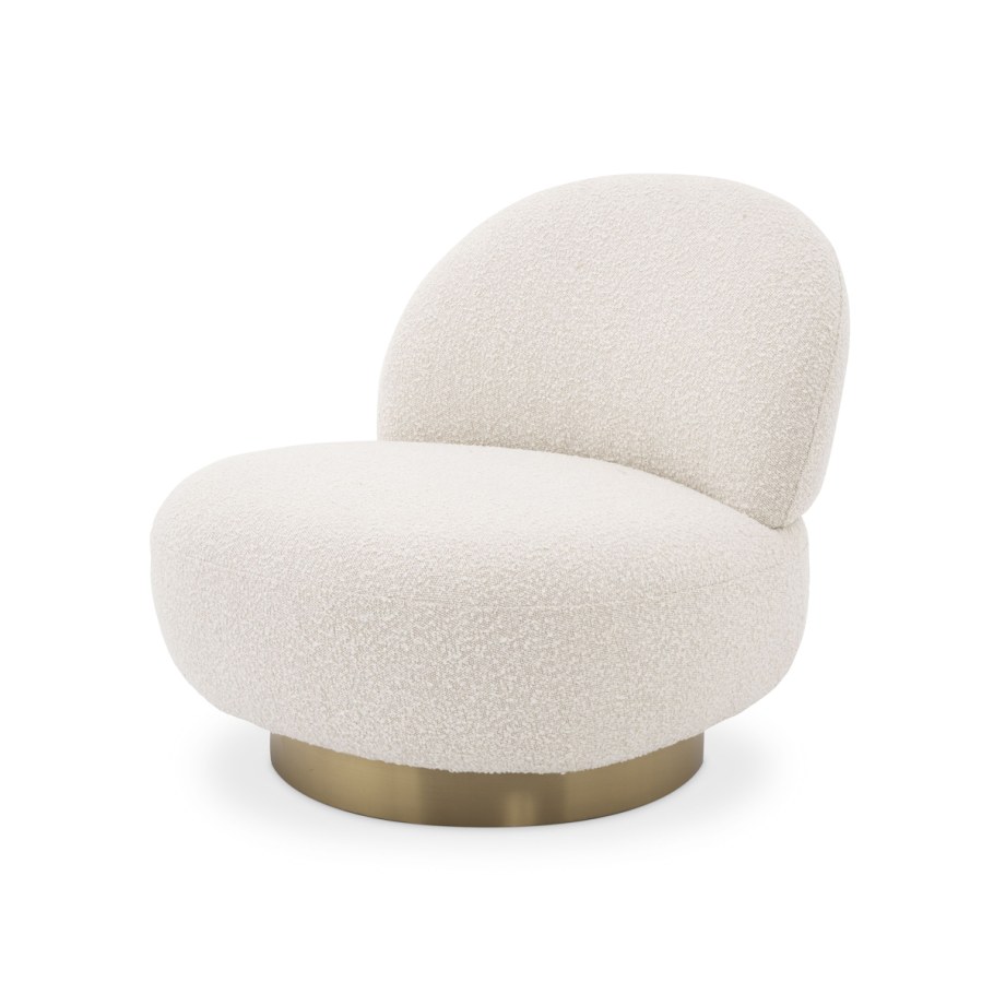 Eichholtz Swivel Chair букле