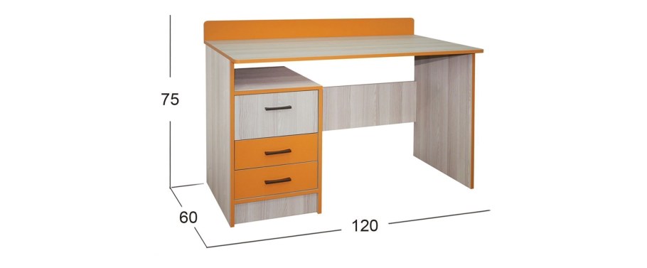 Стол комбинированный дебют 3