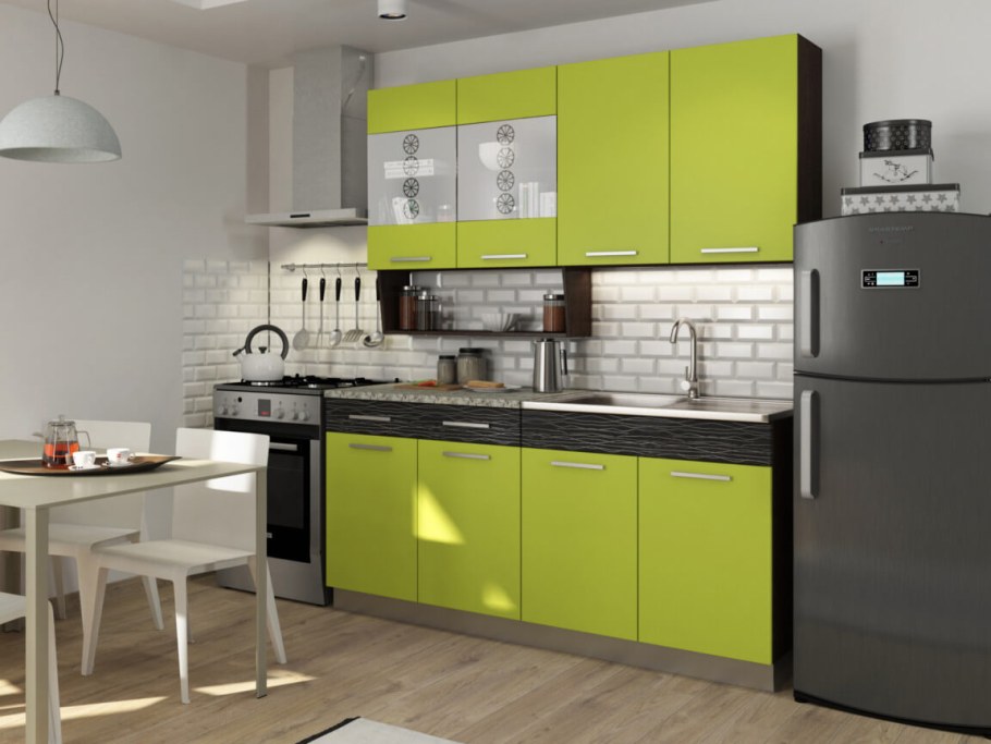 Кухонный гарнитур Алиса-10 венге лайм