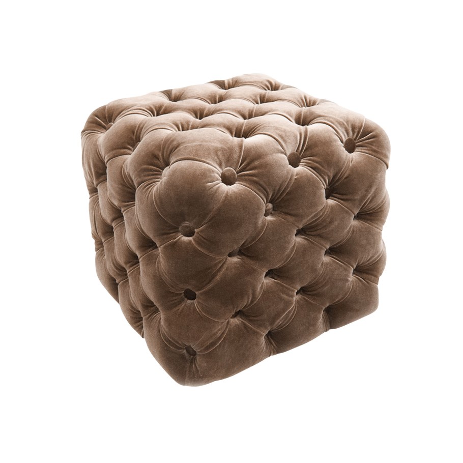 Пуф квадратный со стяжкой