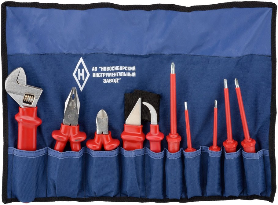 Набор электрика ЗУБР до 1000в ящик 4