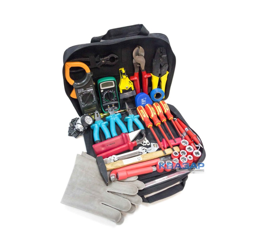 Набор электрика НЭУ-М до 1000в 37 предметов