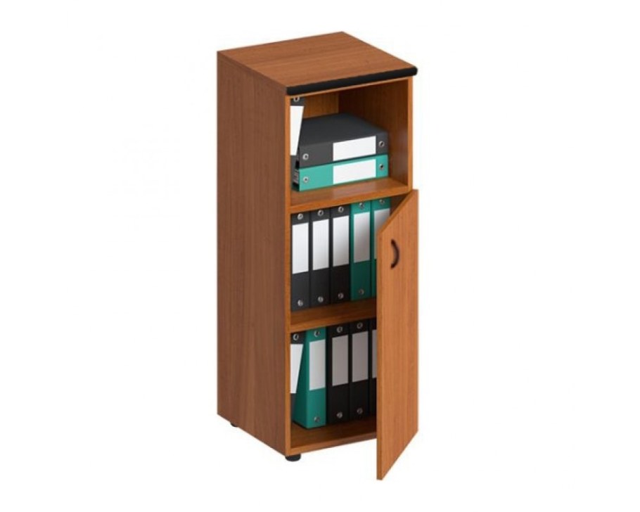 Шкаф офисный узкий полузакрытый Арго а-321