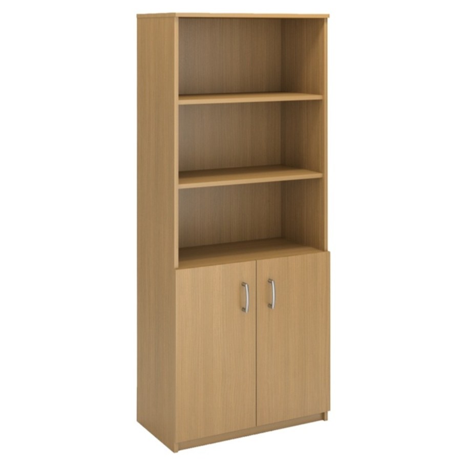 Шкаф для документов полузакрытый МФ виско стиль/орех, 820*430*2030