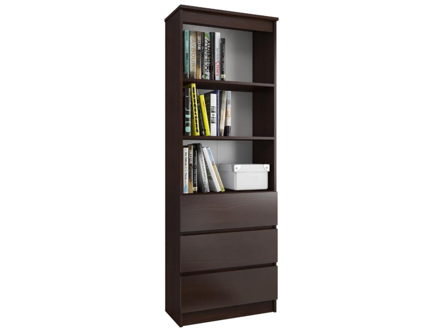 Книжный шкаф икеа венге
