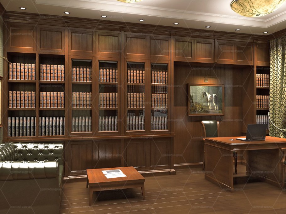 Кабинет библиотека