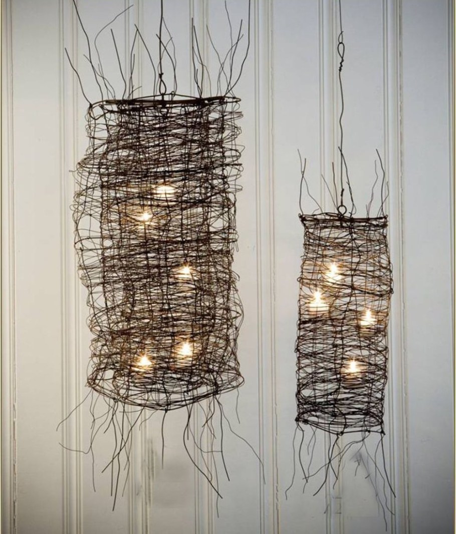 Светильник из проволоки