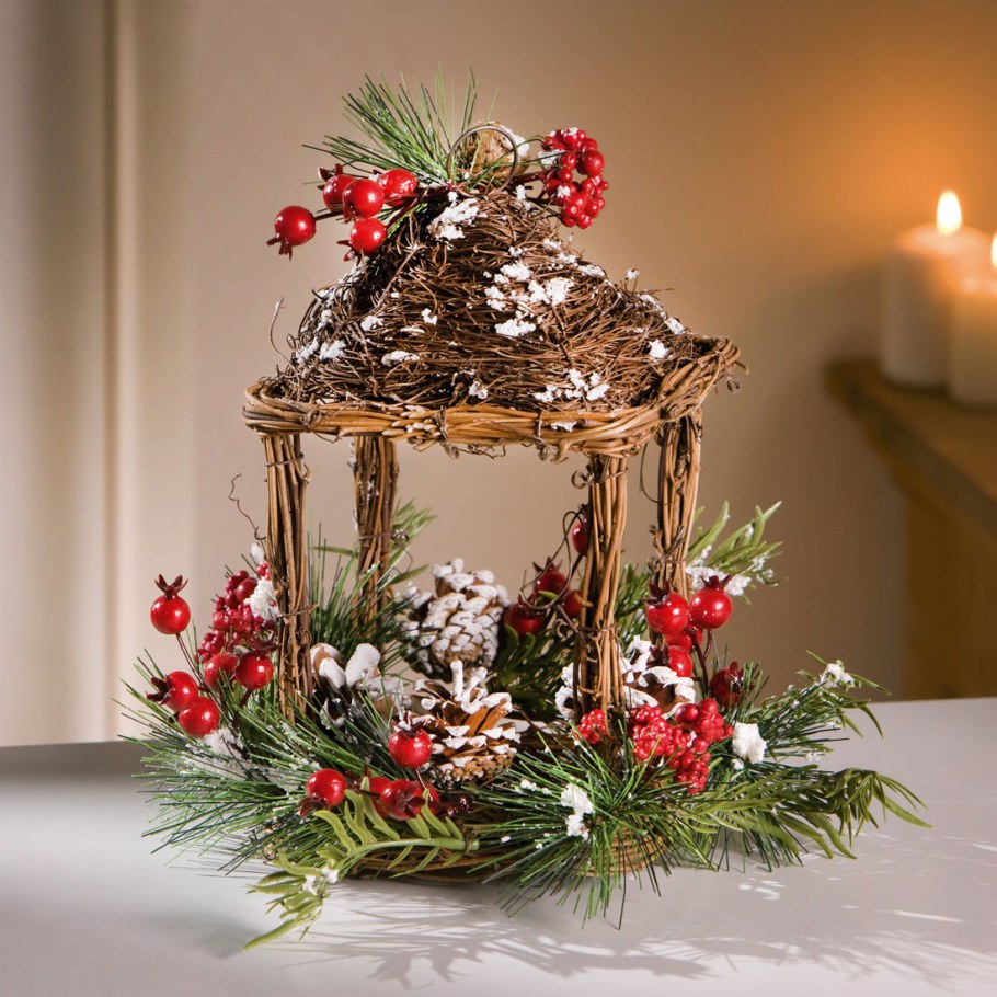 Подвесные новогодние композиции