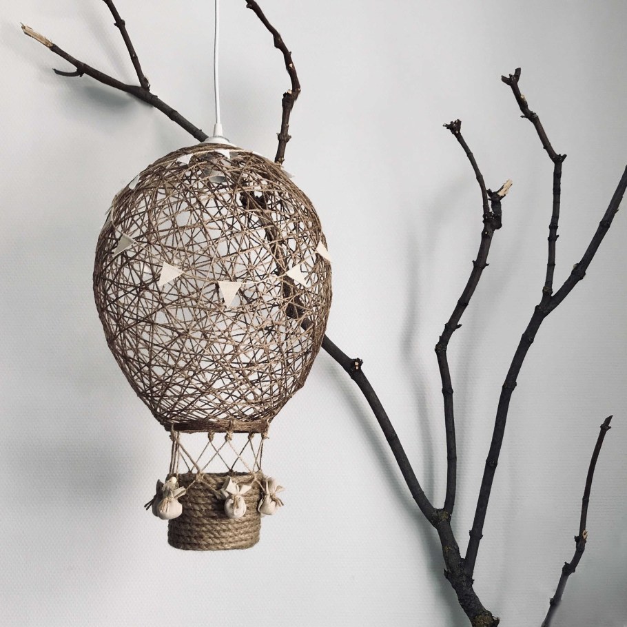 Люстра из ниток