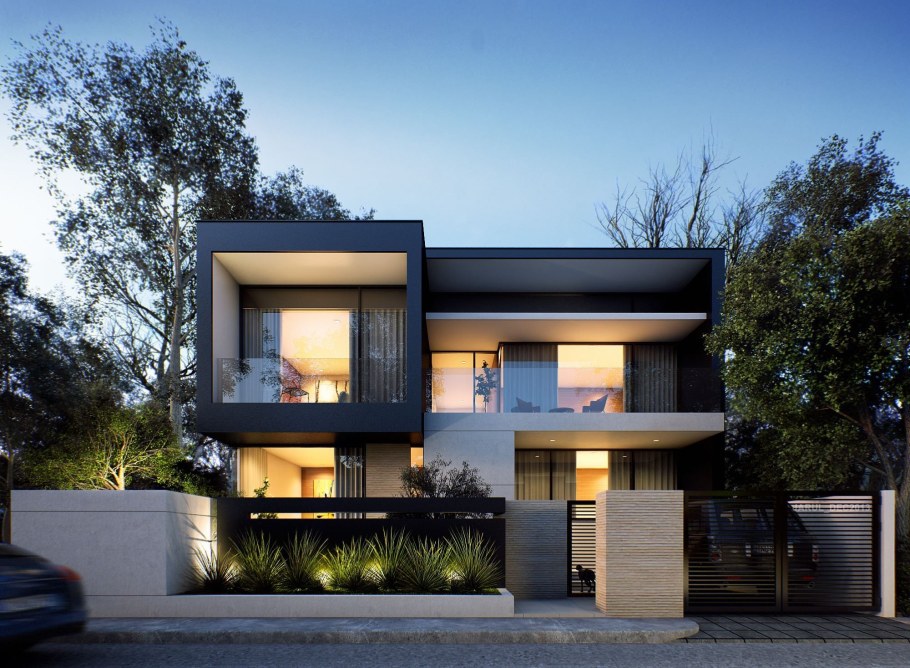 Коттедж в стиле Модерн