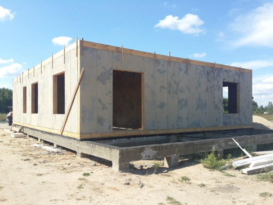 Фибролитовые СИП панели Гринборд