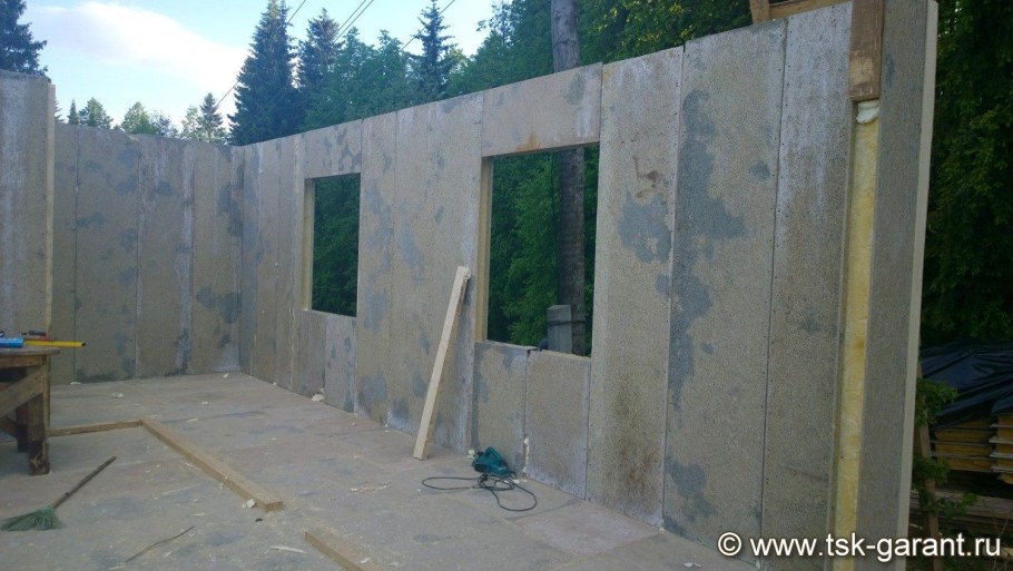 Гринборд панели для фасада дома