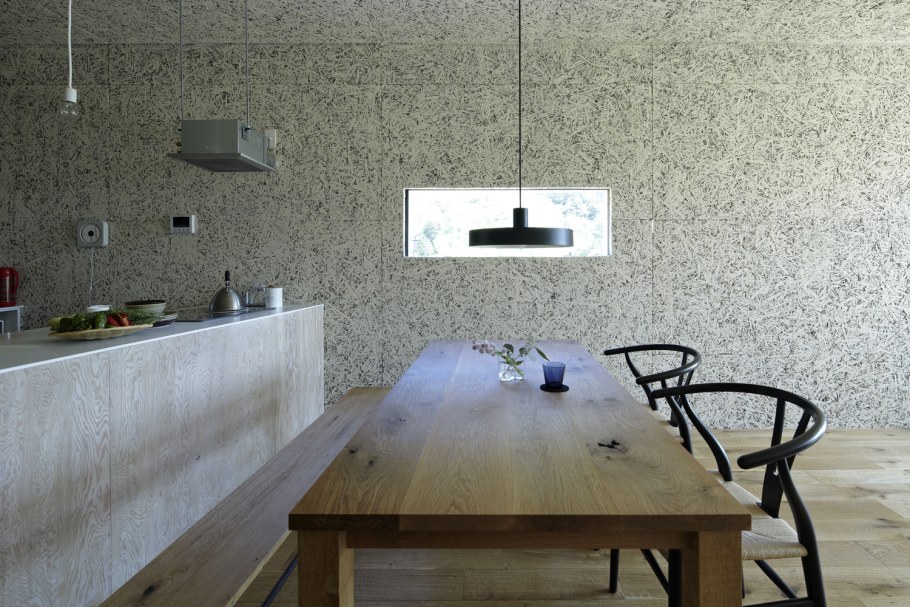 ОСП крашеная в интерьере