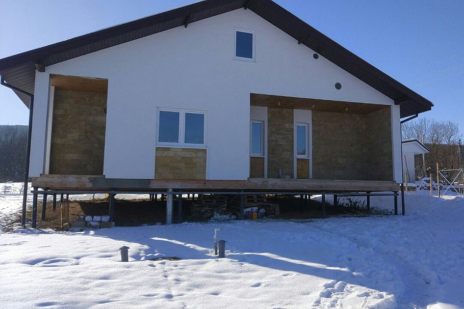 Дом из СИП ЦСП