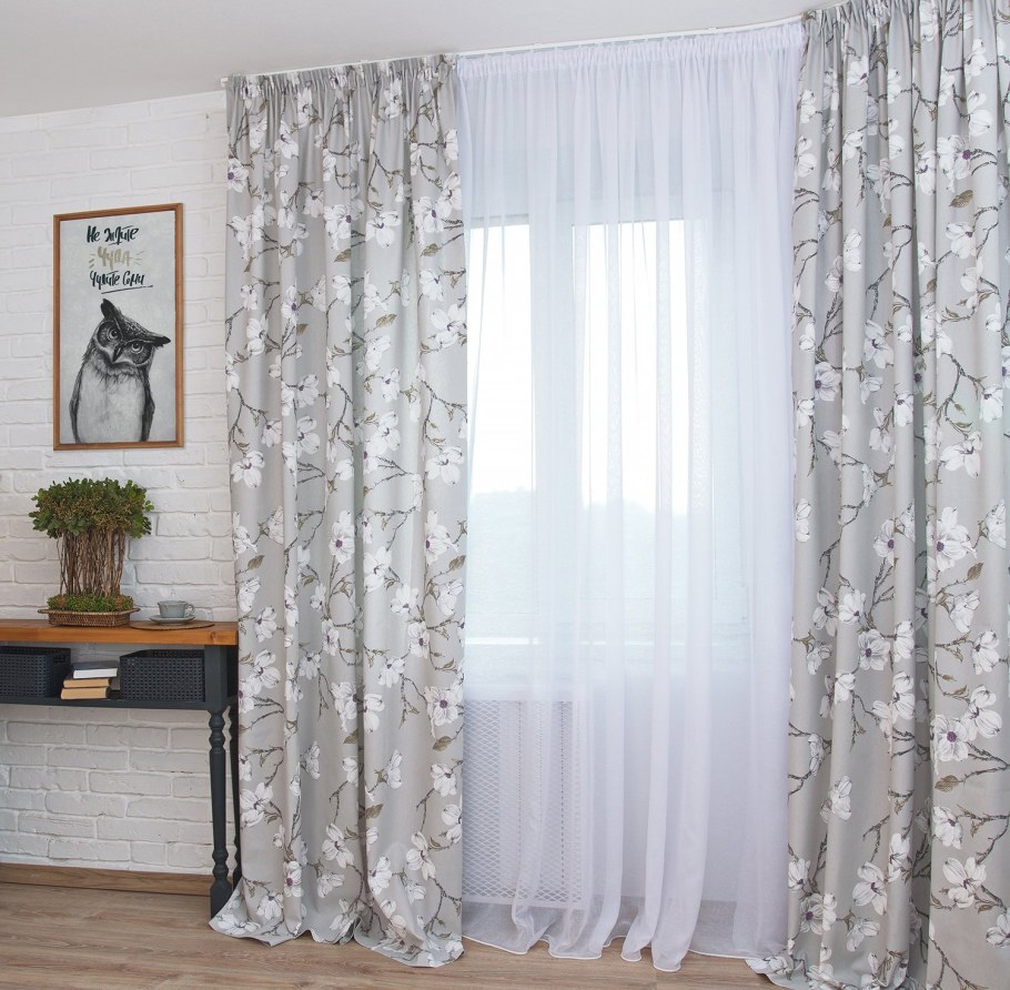 Современные тюли для зала