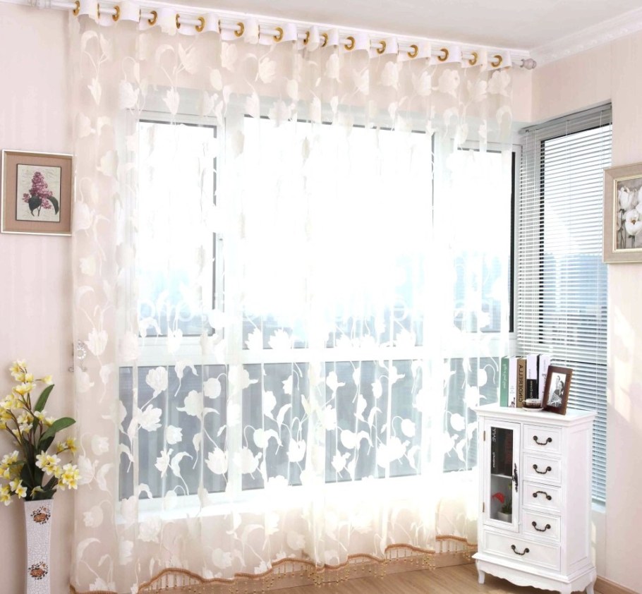 Модная тюль на кухню