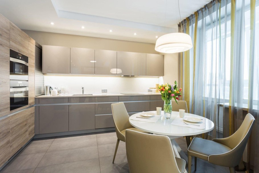 Стильный интерьер кухни