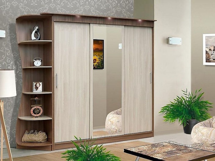 Шкаф-купе "Базис кб3/58/1з"