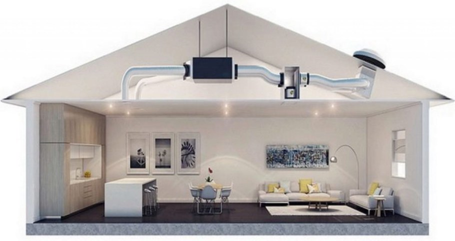 Вытяжная вентиляционная система в1