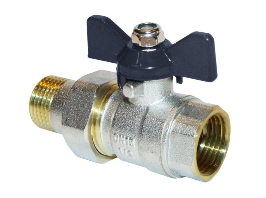 Aqualink кран 3/4 с американкой