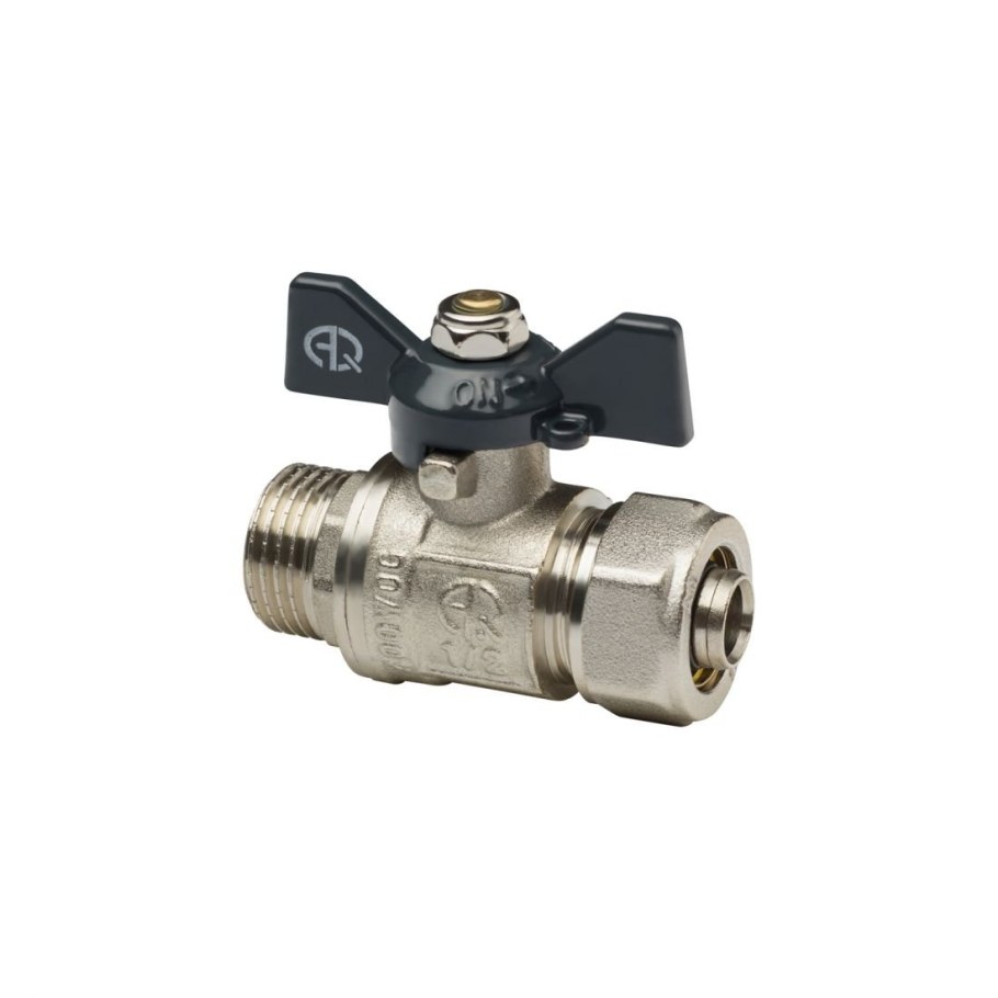 МП кран шар цанга ВР 16*1/2