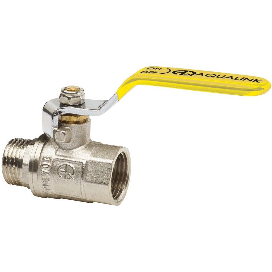 Кран шаровой aqualink 1 1/4 г*г, ручка