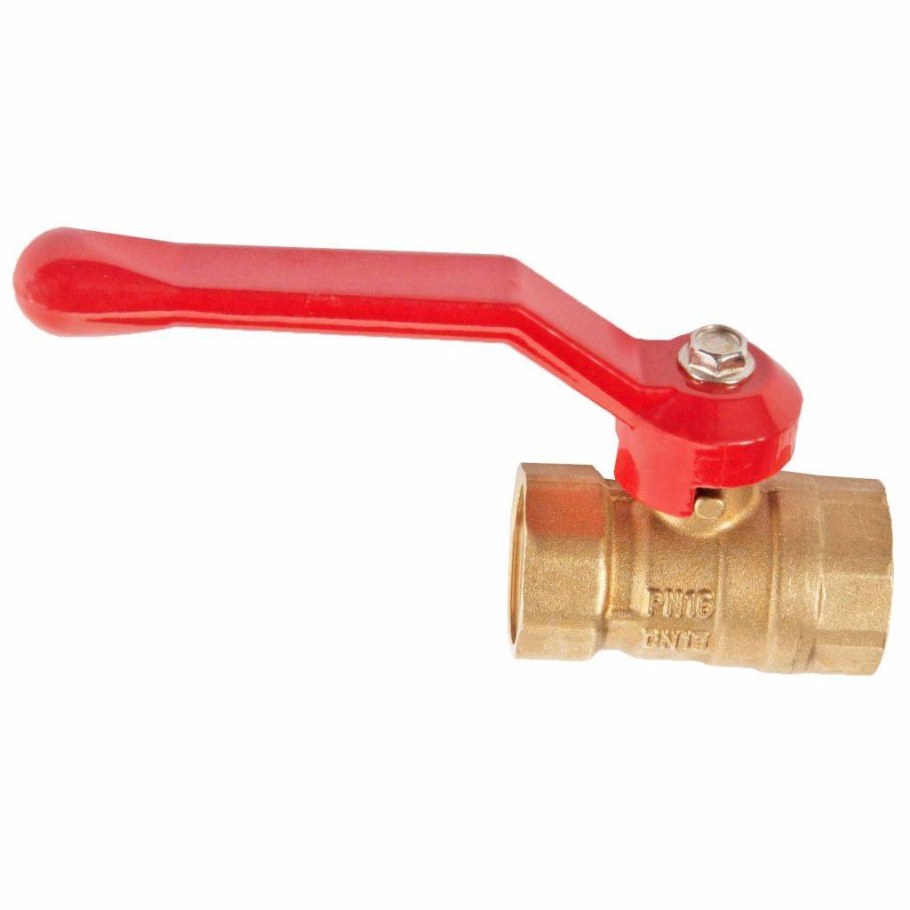 Кран шаровый 11 б 27п г г рычаг 1/2