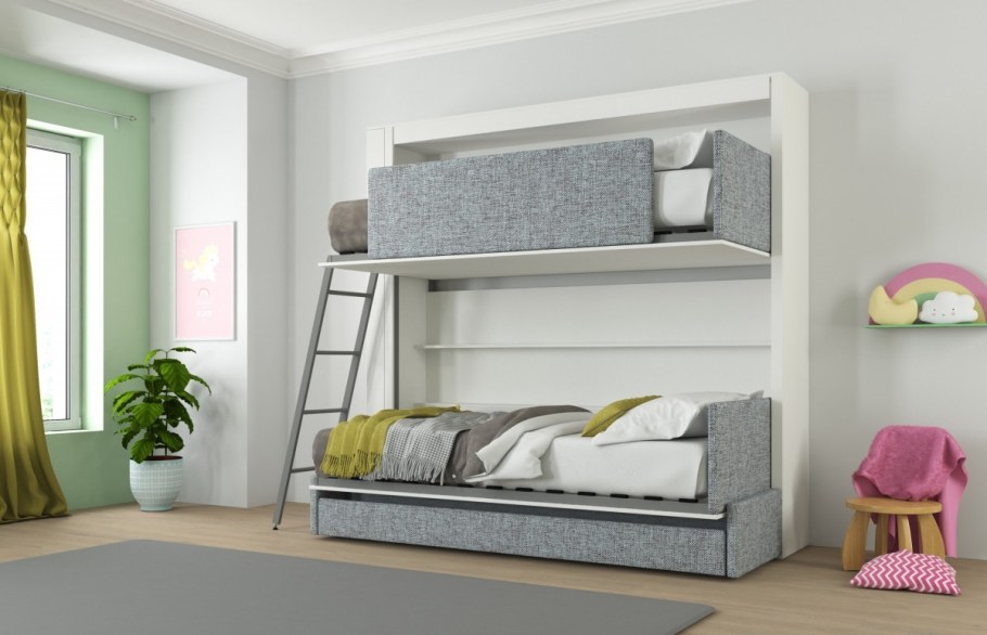Двухъярусная кровать трансформер Helfer